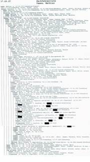 Mathias Damen Nachfahren/Descendants